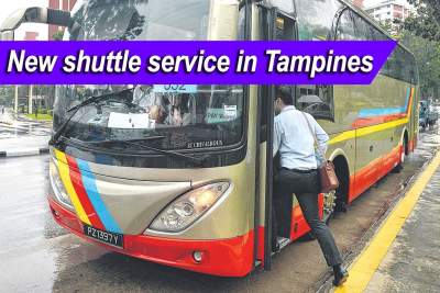 Tampines residents get new shuttle service