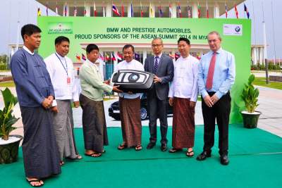 BMW will provide up to 95 cars as official transport fleet for the ASEAN Summit