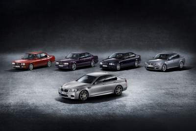 BMW celebrates three decades of the BMW M5