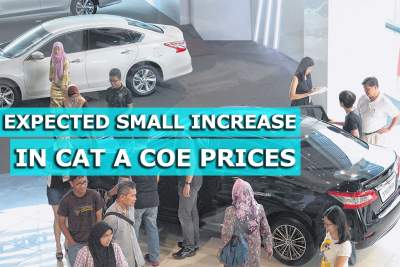 CAT A COE premiums expected to increase only slightly