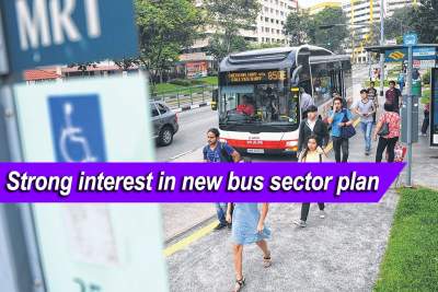 New bus sector plan attracts strong interest