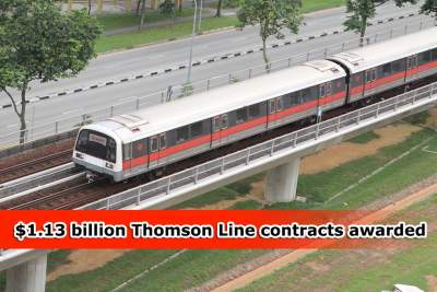 LTA awards four Thomson Line contracts totalling $1.13 billion