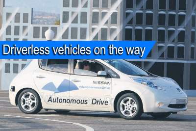 Some examples of driverless vehicles on their way