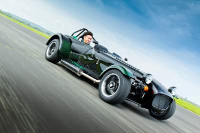 Caterham Seven designed by Japanese F1 driver Kamui Kobayashi