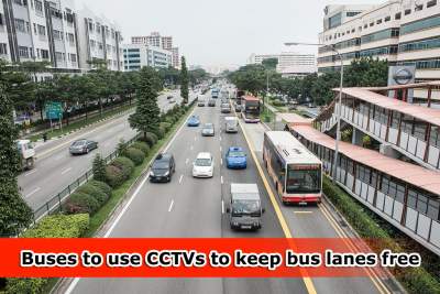 More CCTVs to be installed on new buses to keep bus lanes free