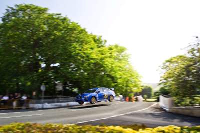 Rally ace Mark Higgins sets new lap record in the all new Subaru WRX STI