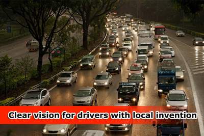 Clear vision for drivers with local invention