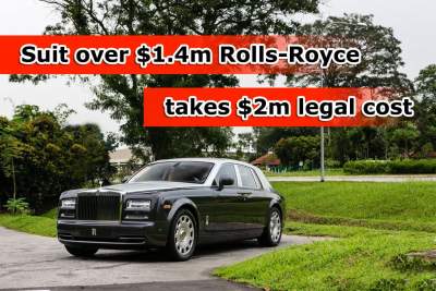 Hotelier faces $2m legal cost for suit over $1.4m Rolls-Royce