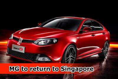 MG to return to Singapore after decade-long absence