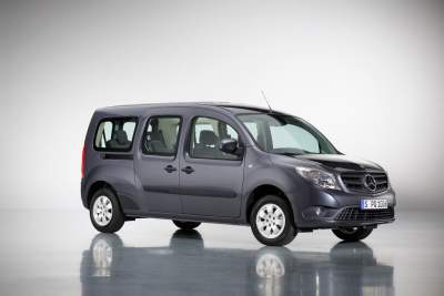 Mercedes Citan accommodates two more passengers