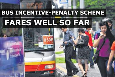Encouraging results from bus incentive-penalty scheme