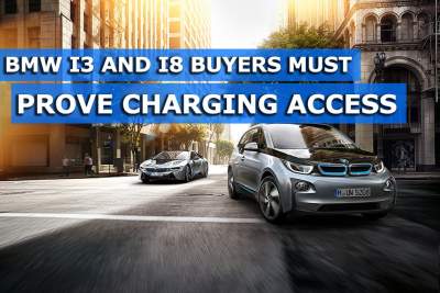 Access to charging point must be shown by BMW i3 and i8 buyers