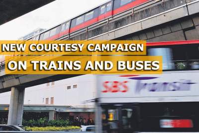 LTA launches new courtesy campaign on trains and buses