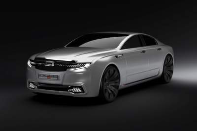 Qoros 9 Sedan Concept makes debut at U.K. exhibition
