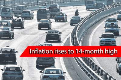 Inflation rates hit a high 2.7 percent due to expensive cars