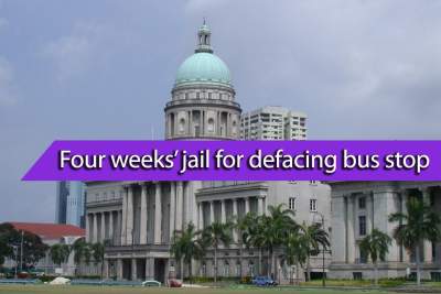 71-year old karung guni sentenced to four weeks' jail for vandalism