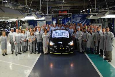 Citroen DS3 reaches milestone after 300,000th model rolls off production line