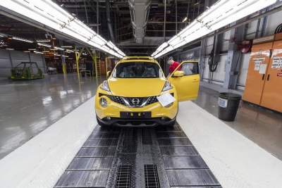 New Nissan Juke commences production in the marque's Sunderland plant