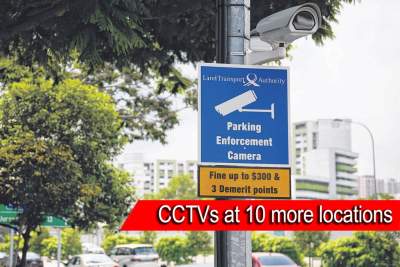 LTA to deter illegal parking by installing CCTVs at 10 more locations