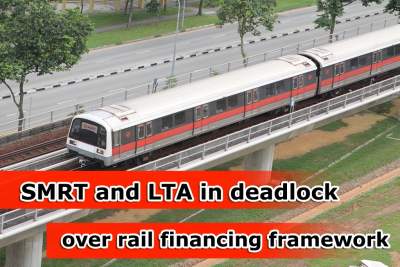SMRT and LTA in deadlock over new rail financing framework
