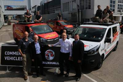British built Vauxhall Vivaro embarks on transcontinental expedition