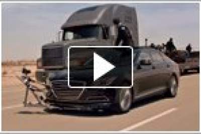 Hyundai previews capabilities of safety systems in new Genesis sedan