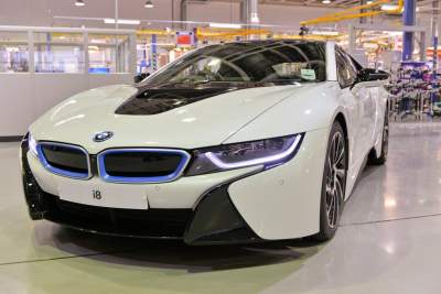 The heart of the revolutionary BMW i8 comes from a factory in the U.K.