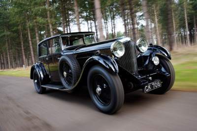 Beautiful Bentleys from past and present at Hampton Court Palace