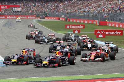 Mercedes power dominates the German Grand Prix