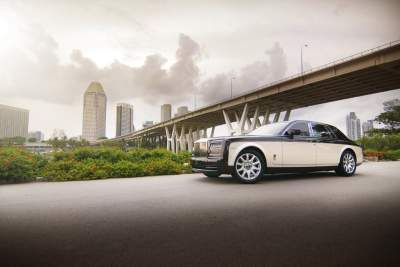 One of 15 limited edition Rolls-Royce Phantom is in Singapore