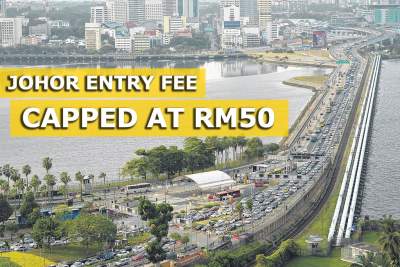 Malaysian minister says entry fee for Singapore vehicles will not exceed RM50