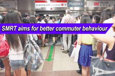 SMRT aims for better commuter behaviour with new initiatives