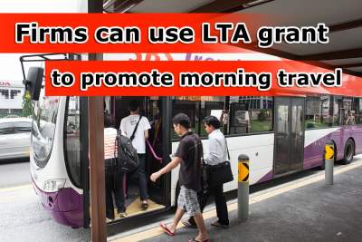 LTA gives grant to help shoulder cost of flexi-work scheme