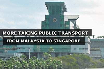 More commuters taking public transport into Singapore following toll hike
