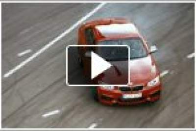 BMW demonstrates the optimal way to drive a BMW