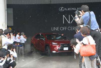 Lexus NX production commences