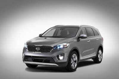 Muscular and mature appearance for the all new Kia Sorento