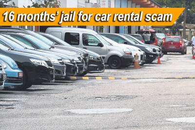 Woman sentenced to 16 months' jail for car rental scam
