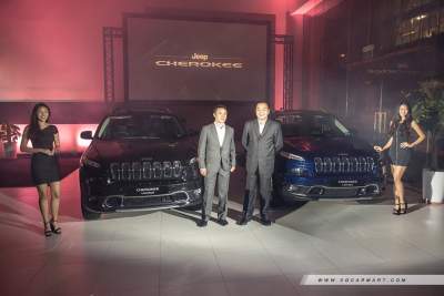 Jeep's all new mid-sized SUV - Cherokee - lands on local shores