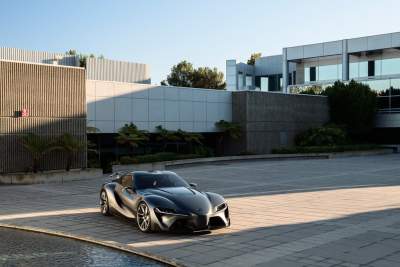 New version of Toyota FT-1 concept features new graphite paintwork