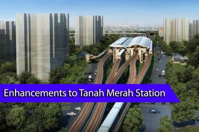 Expect faster travel from Tanah Merah to Changi Airport station from 2024
