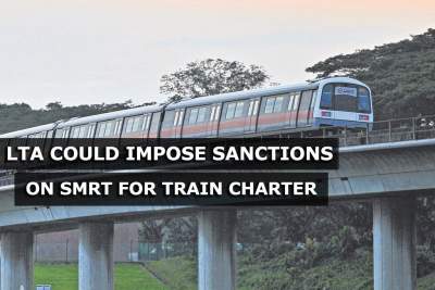 SMRT could face sanctions for allowing private charter of its trains