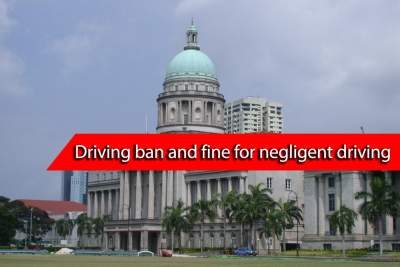 $7,000 fine and five-year driving ban for death through negligent driving