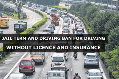 15 weeks' jail for driving without licence and insurance