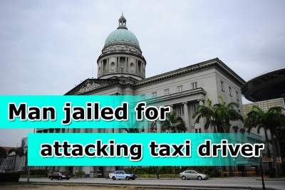 Man jailed for punching taxi driver after ride