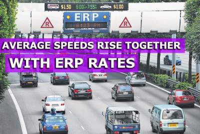 Seven percent increase in average speeds per dollar increase in ERP rates