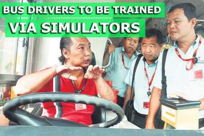 Simulators will be used to train bus drivers