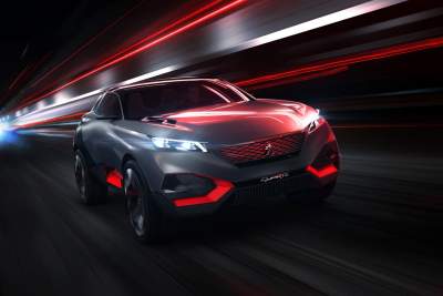 Peugeot's concept car for Paris offers a new take on the Crossover segment