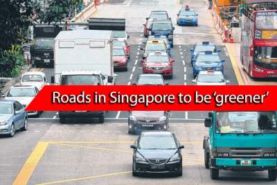 Future roads in Singapore could contain more recycled asphalt