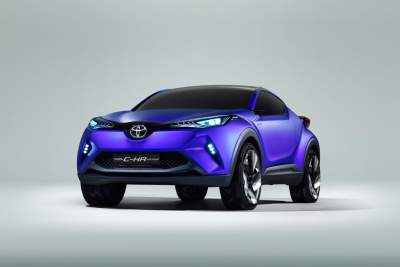 Toyota's C-HR crossover concept to debut at Paris Motor Show